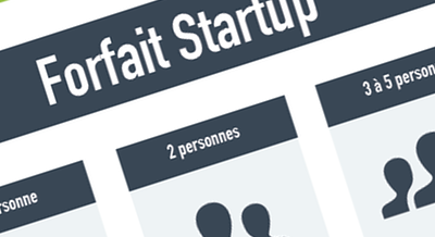 Les forfaits startup !